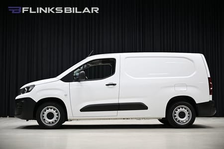 Peugeot Partner Utökad Last 130HK L2 Automat|Inredd|Drag|Värmare|Backkamera|Leasbar