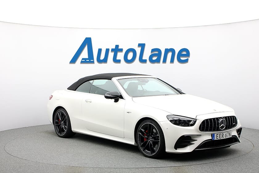 Bild 3 av Mercedes-Benz AMG E 53 4MATIC+ Cabriolet E53 4M+ Cabriolet, Burmester®, HUD, 360°, Värmare 435hk