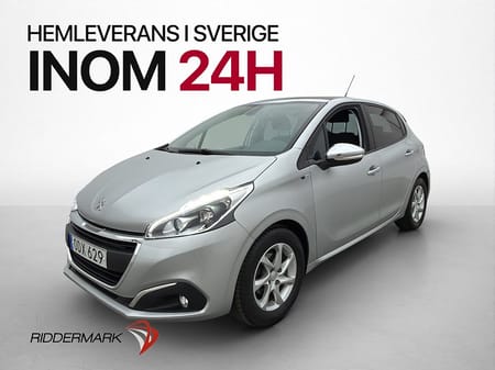 Peugeot 208 1.2 82hk Panorama P-Sensorer Farthållare