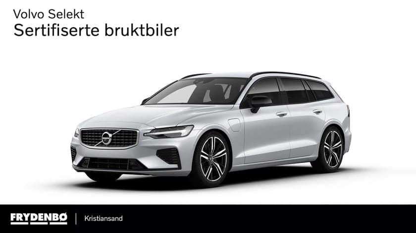 Bilde 1 av Volvo V60 T8 AWD R-Design KROK|PANO|19"|360|HUD|H&K|8år*