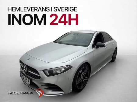 Mercedes-Benz A 200 Sedan AMG Line 163hk Wide Drag Navi Kamera