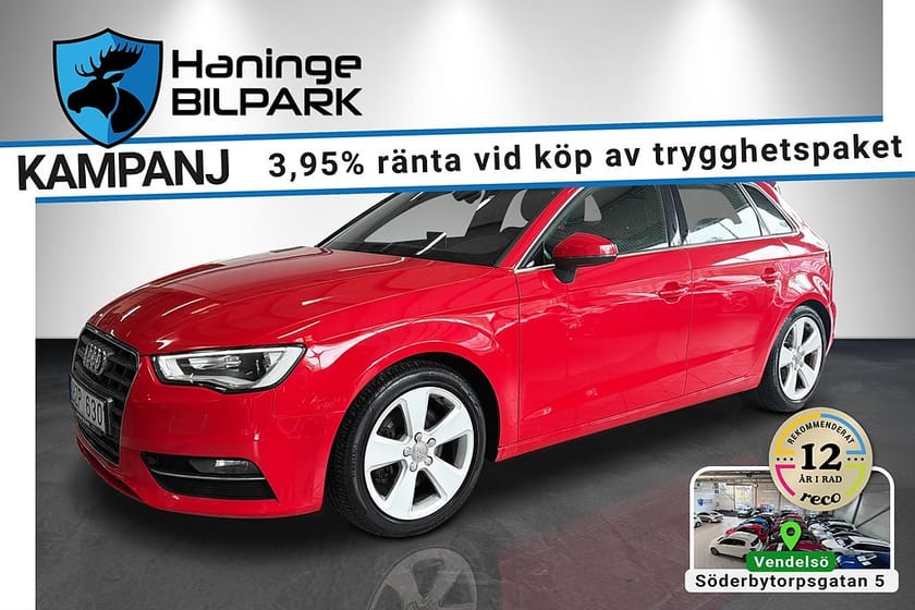 Bild 1 av Audi A3 Sportback SB 2.0 TDI quattro /SUPERDEAL 3,45% / SPORT / PDC / MOK