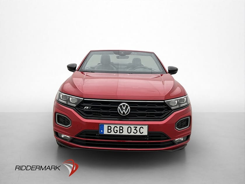 Bild 2 av Volkswagen T-Roc Cabriolet 150hk R-Line Kamera CarPlay Navi