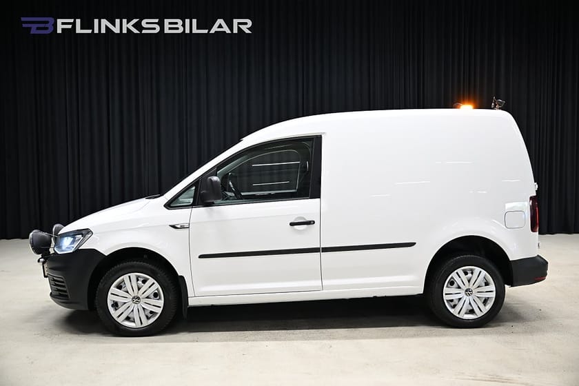Bild 2 av Volkswagen Caddy Van 4Motion 122HK Inredd|Dubbelgolv|Drag|Värmare|Leasbar