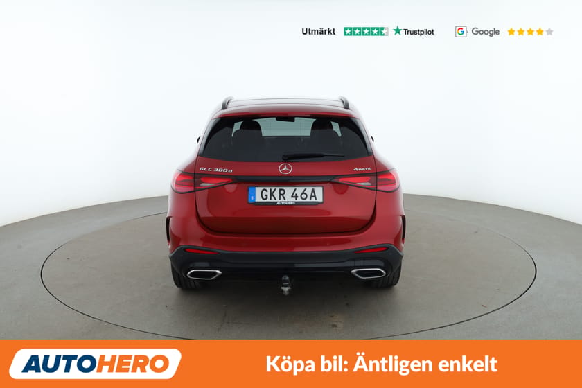 Bild 4 av Mercedes-Benz GLC 300 d 4MATIC AMG Line / Moms, Pano, 360, Burmester, Drag