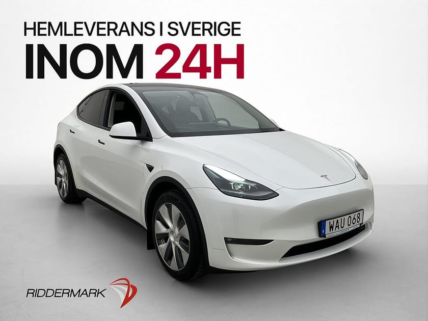 Bild 1 av Tesla Model Y Long Range AWD Autopilot Pano Navi Svensksåld