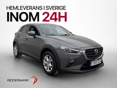 Mazda CX-3 2.0 SKYACTIV-G 121hk Farthållare Navi Rattvärme
