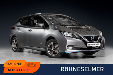 Nissan Leaf e+ 62kWt Tekna|Forvarming|Bose|Skinn|360Kam|App|RattVarme+