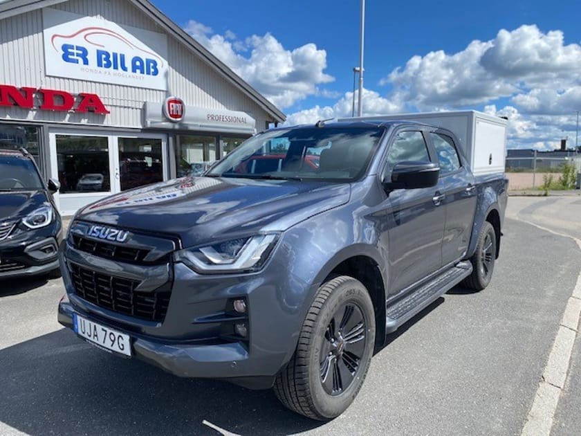 Bild 1 av Isuzu D-Max Crew Cab 1.9 4WD Aut, kåpa, drag, moms, 1 ägare