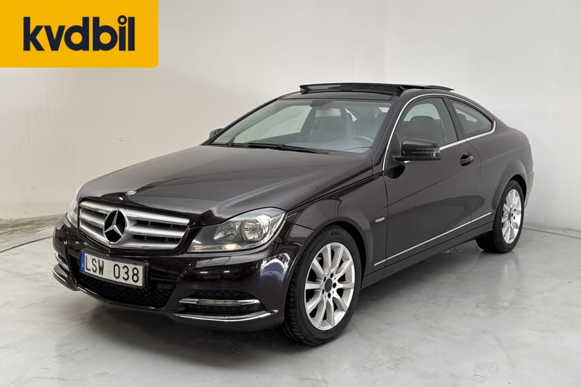 Bild 1 av Mercedes-Benz C 180 Coupé BE C204 (156hk) Panorama