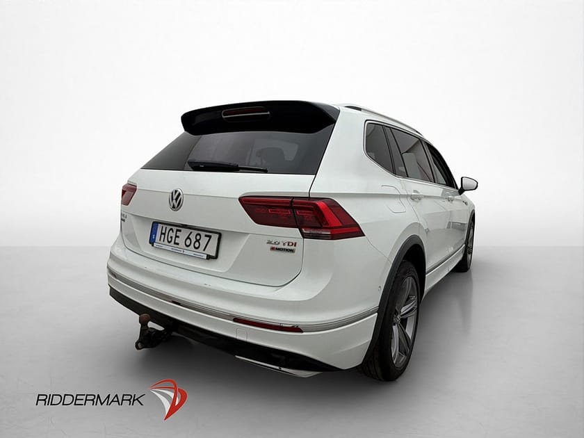 Bild 5 av Volkswagen Tiguan Allspace 7-sätes TDI 4M R-line 7-Sits Värmare Drag