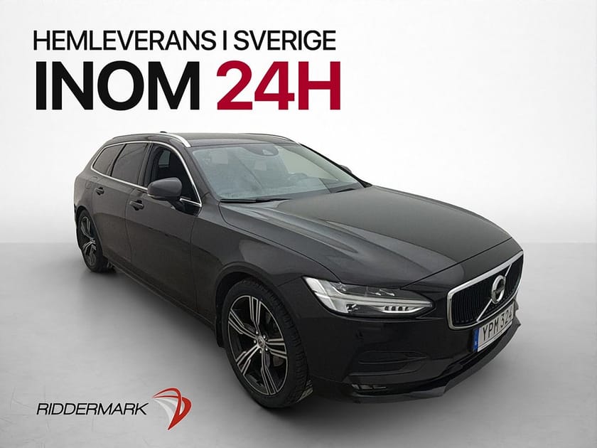 Bild 1 av Volvo V90 D4 AWD Momentum VOC D-Värmare Drag Navi Halvskinn
