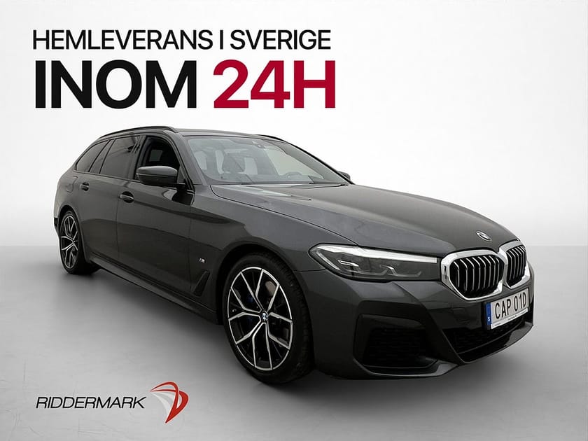 Bild 1 av BMW 520d Touring 190hk M-Sport Drag Navi Kamera P-sensor