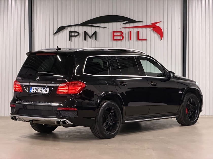 Bild 3 av Mercedes-Benz GL 63 AMG 7-Sits Fullutrustad Panorama Massage Drag Luftfj