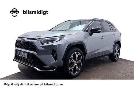 Toyota RAV4 Laddhybrid Plug-in Style Premium Läder 360° Navi JBL Keyless 306hk