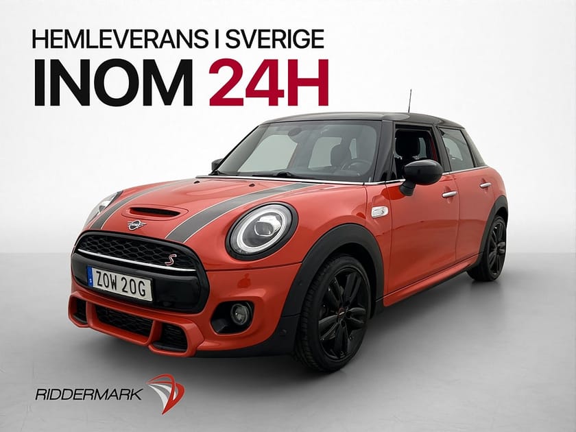 Bild 3 av MINI Cooper S 192hk 5-dörrars JCW Cockpit P-Sensorer Skinn