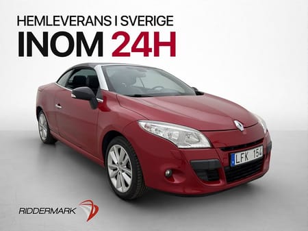 Renault Mégane Coupé-Cabriolet Coupé-Cab 1.5 dCi 110hk Skinn Navi Sensorer
