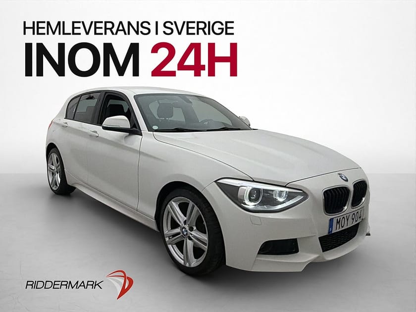 Bild 1 av BMW 116i 136hk M Sport Keyless Endast 0.56l/mil Sensorer