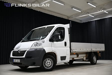 Citroën Jumper Chassi Enkelhytt 2.2 HDi 120HK Långflak|Drag|Webasto|kamkedja|Momsbil