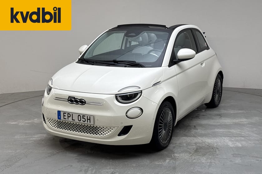 Bild 1 av Fiat 500Ce 500e Cabriolet 42kWh (118hk) GPS Backkamera