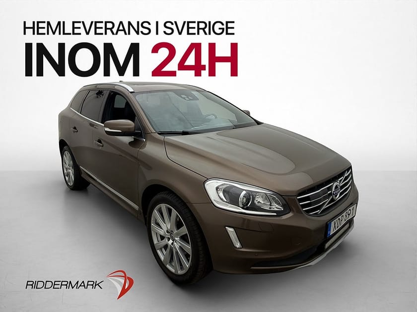 Bild 1 av Volvo XC60 D4 AWD Summum Panorama Kamera Drag Navi Skinn