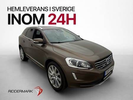 Volvo XC60 D4 AWD Summum Panorama Kamera Drag Navi Skinn