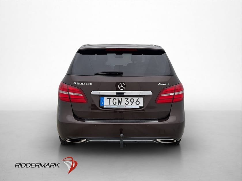 Bild 5 av Mercedes-Benz B 200 CDI 4MATIC 4M 136hk B-Kamera Skinn Navi Drag
