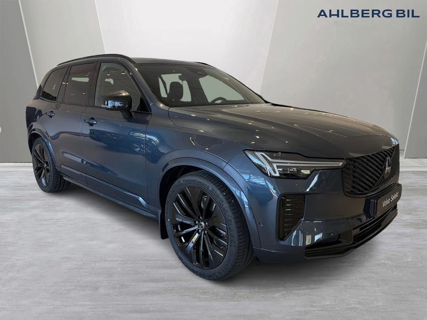 Bild 1 av Volvo XC90 T8 Ultra Black Edition, Bowers & Wilkins Högtalare, Nappa Läder Ventilerat, Aktiv Chassi Luftfjädring, Dragkrok Halvautomatisk, Google Maps