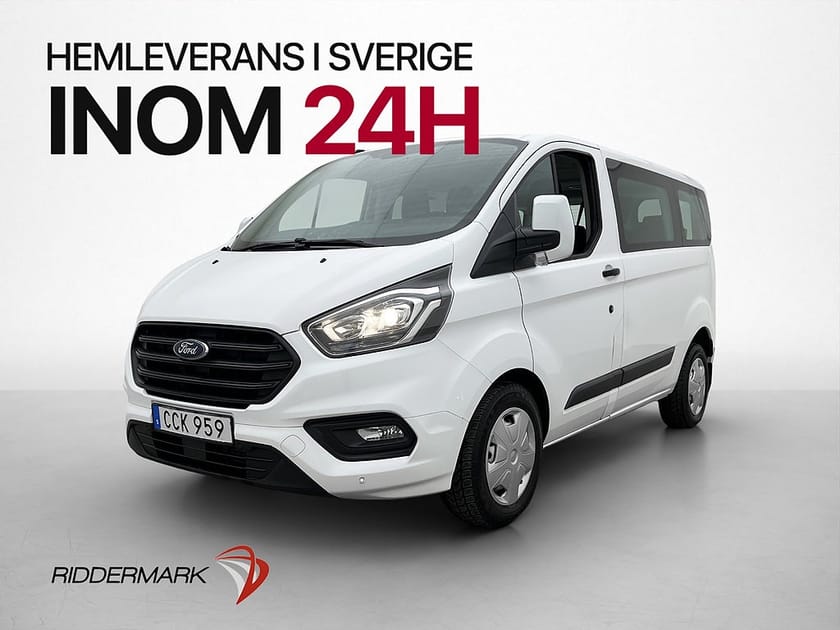 Bild 3 av Ford Transit Custom 320 Kombi 130hk Värmare PDC 9-Sits MOMS