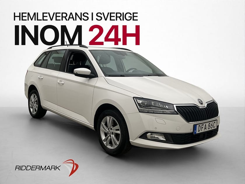 Bild 1 av Škoda Fabia Kombi Skoda 1.0 TSI Style Kamera A-Farthållare CarPlay