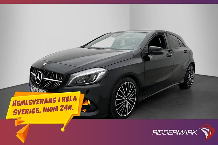 Bild 2 av Mercedes-Benz A 180 AMG Night Navi Sensorer Halvskinn
