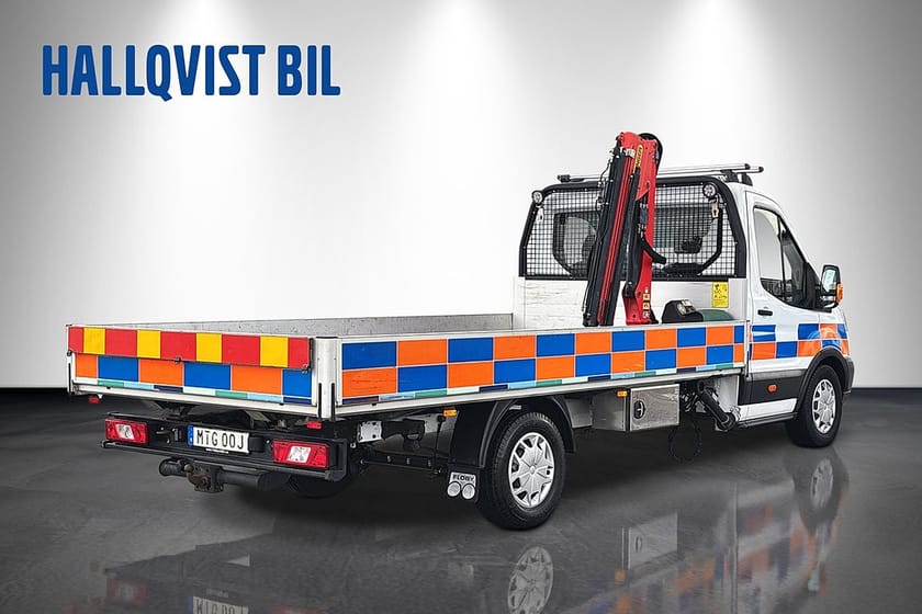 Bild 4 av Ford Transit 350 Chassi Cab 2.0 TDCi Manuell, 170hk Kran