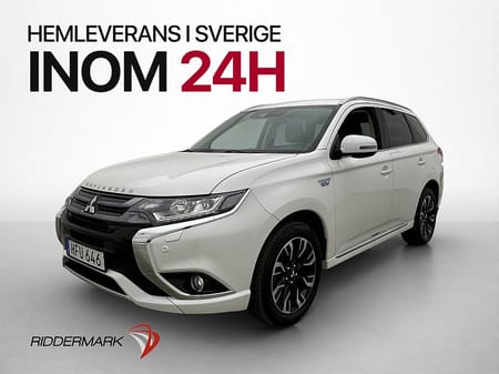 Mitsubishi Outlander PHEV AWD 203hk Business 360° Drag Skinn