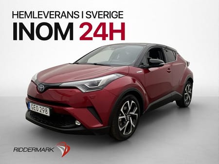 Toyota C-HR Hybrid X-Edition JBL Kamera Skinn Rattvärme Navi