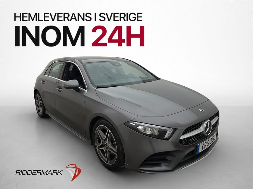 Bild 1 av Mercedes-Benz A 200 AMG Panorama Kamera Skinn/Alcantara
