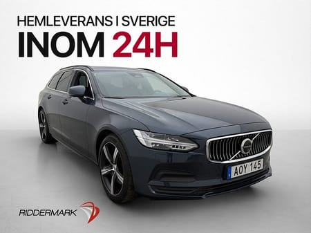 Volvo V90 B4 AWD Advanced Pano H/K VOC Värmare 360 Navi Drag