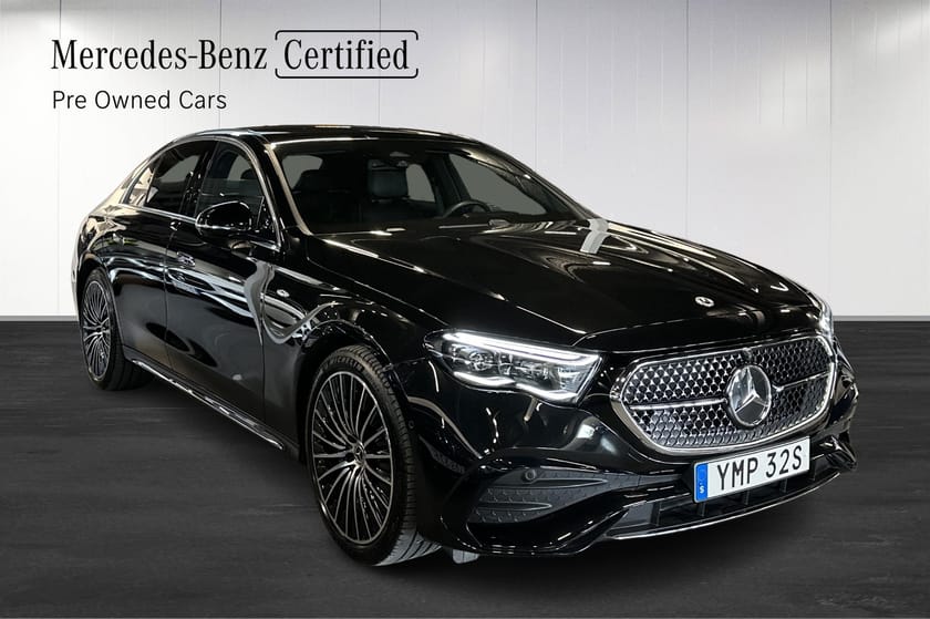 Bild 2 av Mercedes-Benz E 300 e 4MATIC 300e 4 MATIC AMG Superscreen Dragkrok Burmester Moms