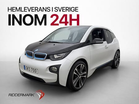 BMW i3 60 Ah REX 170hk Taklucka Skinn Kamera Navi 20"Fälgar