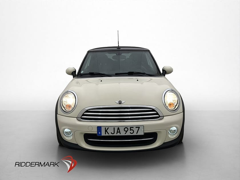 Bild 2 av MINI Cooper Cabriolet Convertible 122hk Halvskinn Farthållare