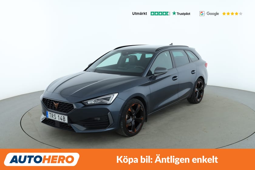 Bild 1 av CUPRA Leon Sportstourer 1.5 eTSI / CarPlay, Dragkrok, Rattvärme