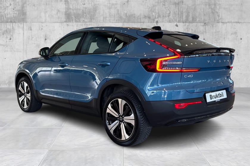 Bilde 3 av Volvo C40 Recharge FWD Plus H-feste/Pano/ACC/Varmepumpe/Ryggekamera++