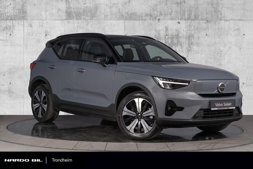 Bilde 1 av Volvo XC40 Recharge Single Motor Plus 231 hk. Krok/Varmepumpe/VOC/Adaptiv CC