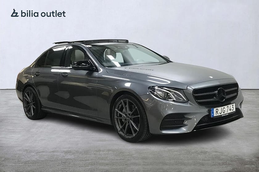Bild 4 av Mercedes-Benz E 220 d AMG 194hk Panorama HuD Burmester Navi Carplay