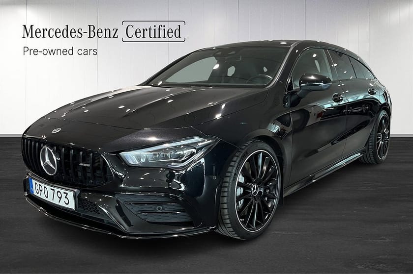 Bild 1 av Mercedes-Benz AMG CLA 35 4MATIC Shooting Brake CLA35 Line PANO//BURMESTER//DRAG