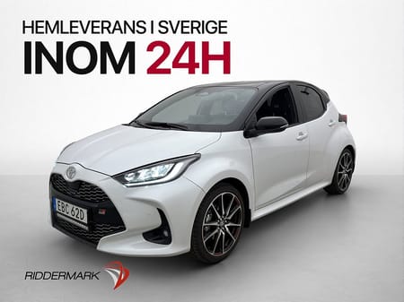 Toyota Yaris Hybrid 130 130hk GR M/K-Värm Navi Kamera Halvskinn