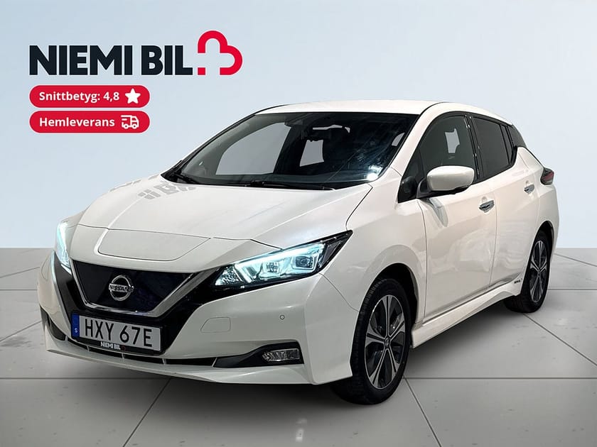 Bild 1 av Nissan Leaf e+ 62 kWh 360° GPS BOSE Rattvärme Psens S/V-hjul