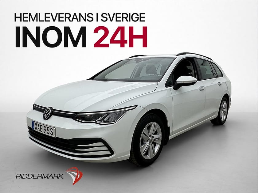 Bild 1 av Volkswagen Golf Sportscombi SC 1.5 TGI 132hk CarPlay Rattvärme MOMS