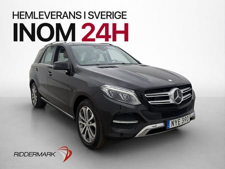 Mercedes-Benz GLE 500 e 4MATIC 4M 442hk Pano H/K 360° Värmare Drag
