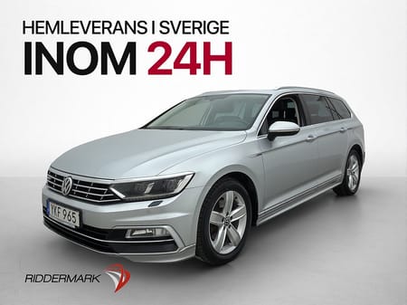 Volkswagen Passat Sportscombi 2.0 TDI 4M R-Line Cockpit Värmare Skinn