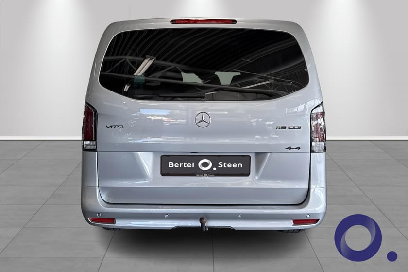 Bilde 4 av Mercedes-Benz Vito 119 CDI 4x4 3.0t Rattvarme|Webasto|Hengerfeste|360 Kamera|Lav km